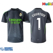 Real Madrid Thibaut Courtois #1 Golmanski Rezervni Dres 2025-26 Kratak Rukav